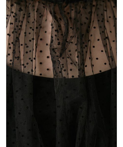 FRAY I.D(フレイアイディー)の「2wayチュールドッキングカットソー(Tシャツ/カットソー・レディース・アイボリー/ライトブルー/ブラック・F)」の20枚目の写真