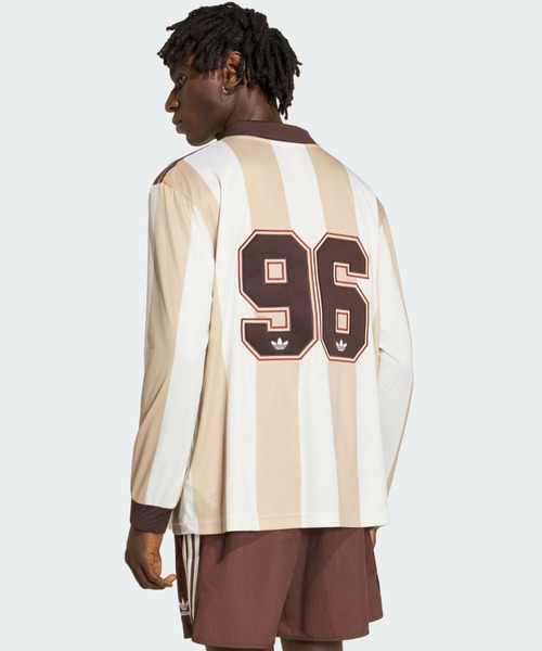 adidas(アディダス)の「ブリットコア ジャージ / アディダスオリジナルス adidas Originals(Tシャツ/カットソー・メンズ・ホワイト・XX-LARGE/3XL/LARGE/MEDIUM/SMALL/X-LARGE)」の3枚目の写真
