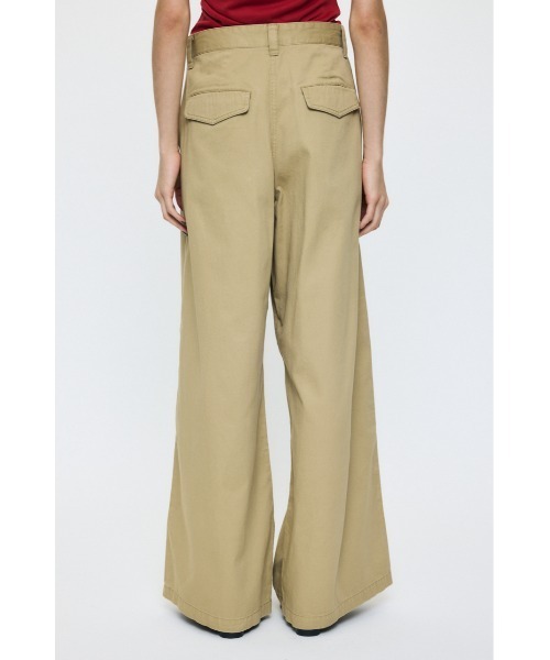 MOUSSY(マウジー)の「MILITARY WIDE LONG パンツ(その他パンツ・レディース・ベージュ/ブラウン/グリーン系その他2・2/1)」の7枚目の写真