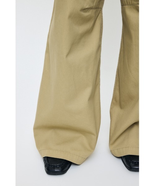 MOUSSY(マウジー)の「MILITARY WIDE LONG パンツ(その他パンツ・レディース・ベージュ/ブラウン/グリーン系その他2・2/1)」の9枚目の写真