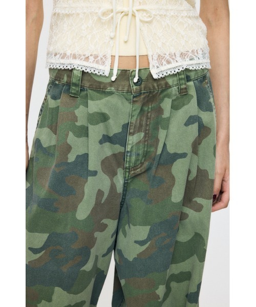 MOUSSY(マウジー)の「MILITARY WIDE LONG パンツ(その他パンツ・レディース・ベージュ/ブラウン/グリーン系その他2・2/1)」の13枚目の写真
