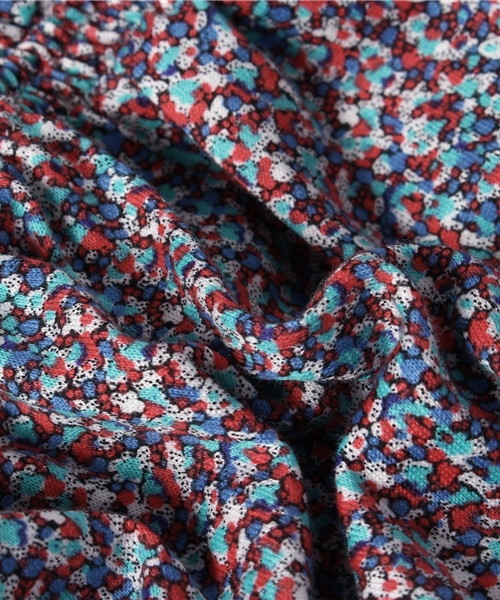 SHIPS KIDS（シップスキッズ）の「SHIPS KIDS:リバティ 7分袖 ワンピース(80～90cm)（ワンピース・キッズ・レッド・80/90）」の8枚目の写真