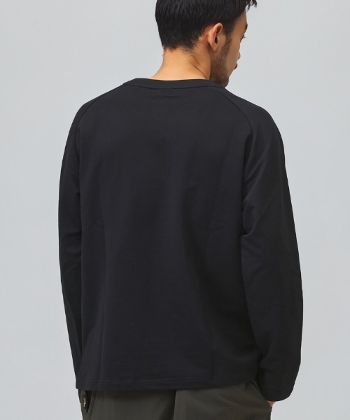 PUMA(プーマ)の「プーマ PUMA ESS ELEVATED MX ベビーテリー LS Tシャツ(Tシャツ/カットソー・メンズ・ホワイト/ブラック・S/M/L/LL)」の4枚目の写真
