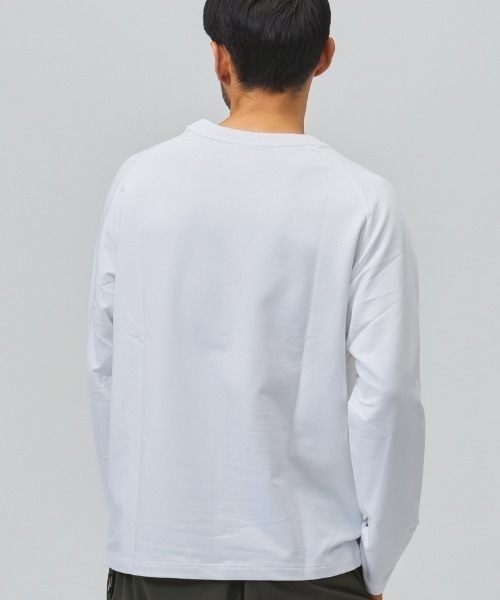 PUMA(プーマ)の「プーマ PUMA ESS ELEVATED MX ベビーテリー LS Tシャツ(Tシャツ/カットソー・メンズ・ホワイト/ブラック・S/M/L/LL)」の3枚目の写真