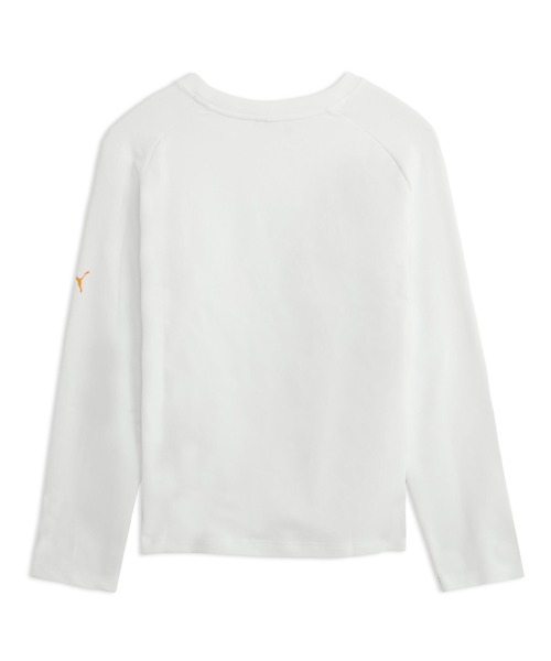 PUMA(プーマ)の「プーマ PUMA ESS ELEVATED MX ベビーテリー LS Tシャツ(Tシャツ/カットソー・メンズ・ホワイト/ブラック・S/M/L/LL)」の10枚目の写真