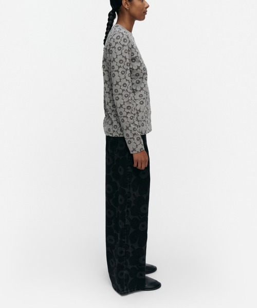marimekko(マリメッコ)の「Sekunti Unikko / shirt(Tシャツ/カットソー・レディース・ライトグレー・X-SMALL/SMALL/MEDIUM)」の2枚目の写真