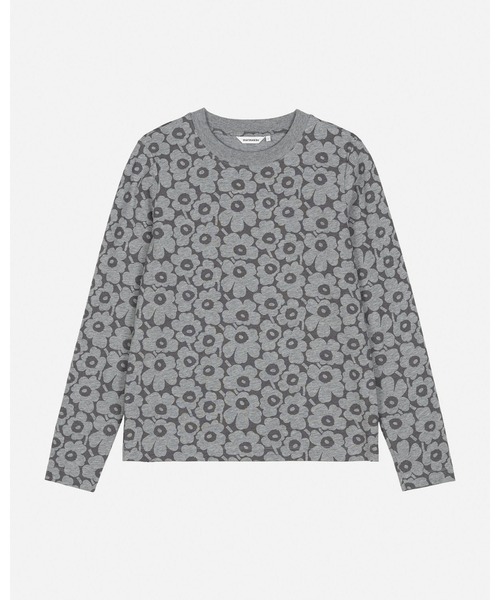 marimekko(マリメッコ)の「Sekunti Unikko / shirt(Tシャツ/カットソー・レディース・ライトグレー・X-SMALL/SMALL/MEDIUM)」の5枚目の写真