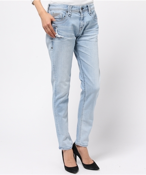 TAVERNITI SO JEANS（タヴァニティソージーンズ）の「TAVERNITI SO JEANS デニムパンツ /ジャニス スラウチー（デニムパンツ・レディース・ライトブルー・23inch/24inch/25inch/26inch/27inch/28inch）」の3枚目の写真