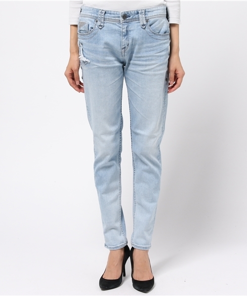 TAVERNITI SO JEANS（タヴァニティソージーンズ）の「TAVERNITI SO JEANS デニムパンツ /ジャニス スラウチー（デニムパンツ・レディース・ライトブルー・23inch/24inch/25inch/26inch/27inch/28inch）」の4枚目の写真