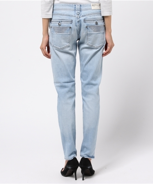 TAVERNITI SO JEANS（タヴァニティソージーンズ）の「TAVERNITI SO JEANS デニムパンツ /ジャニス スラウチー（デニムパンツ・レディース・ライトブルー・23inch/24inch/25inch/26inch/27inch/28inch）」の12枚目の写真