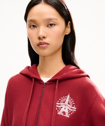 23KENZO EIFFEL TOWER DESIGN CLASSIC ZIP UP HOODIE