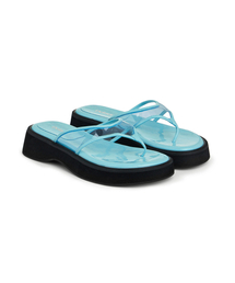 JELLY FLIP FLOP IN SKY BLUE