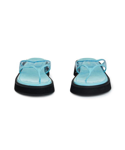 DEINET（ダイニット）の「JELLY FLIP FLOP IN SKY BLUE（サンダル・レディース・その他・24cm/23cm/25cm）」の2枚目の写真