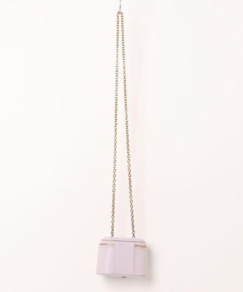 MARC JACOBS(マークジェイコブス)の「【ZOZO限定】BABE MINI VANITY BAG/ベイブ ミニ バニティー バッグ(ショルダーバッグ・レディース・パープル系・ONE SIZE)」の6枚目の写真