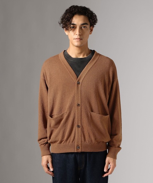 BAYFLOW(ベイフロー)の「ブークレニットカーディガン(カーディガン/ボレロ・メンズ・ブラウン/チャコール・MEDIUM/LARGE)」の12枚目の写真