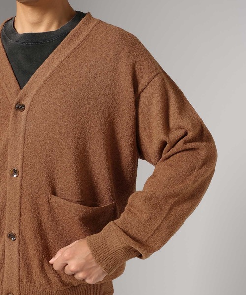 BAYFLOW(ベイフロー)の「ブークレニットカーディガン(カーディガン/ボレロ・メンズ・ブラウン/チャコール・MEDIUM/LARGE)」の17枚目の写真