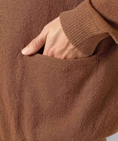 BAYFLOW(ベイフロー)の「ブークレニットカーディガン(カーディガン/ボレロ・メンズ・ブラウン/チャコール・MEDIUM/LARGE)」の18枚目の写真