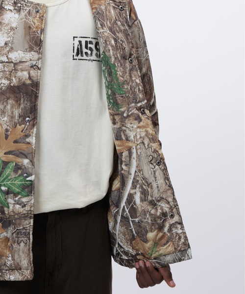 Alpha Industries(アルファインダストリーズ)の「Alpha Industries/アルファ インダストリーズ/CAMO REED RELAXED FIT LINER/カモ リード リラックスフィットライナー(ノーカラージャケット・メンズ・カモフラージュ・2XL/XL/L/M/S/XS)」の6枚目の写真