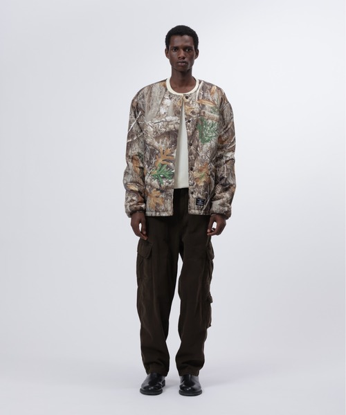 Alpha Industries(アルファインダストリーズ)の「Alpha Industries/アルファ インダストリーズ/CAMO REED RELAXED FIT LINER/カモ リード リラックスフィットライナー(ノーカラージャケット・メンズ・カモフラージュ・2XL/XL/L/M/S/XS)」の2枚目の写真