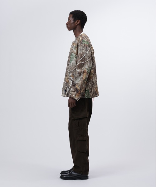 Alpha Industries(アルファインダストリーズ)の「Alpha Industries/アルファ インダストリーズ/CAMO REED RELAXED FIT LINER/カモ リード リラックスフィットライナー(ノーカラージャケット・メンズ・カモフラージュ・2XL/XL/L/M/S/XS)」の3枚目の写真