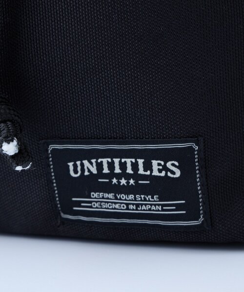 CIAOPANIC TYPY（チャオパニックティピー）の「UNITITLES巾着ショルダーバッグ（トートバッグ・メンズ・ブラック/ネイビー・ONE SIZE）」の13枚目の写真