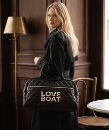 LOVE BOAT（ラブ・ボート）の「LOVEBOAT キルティングボストンバッグ（ボストンバッグ）」