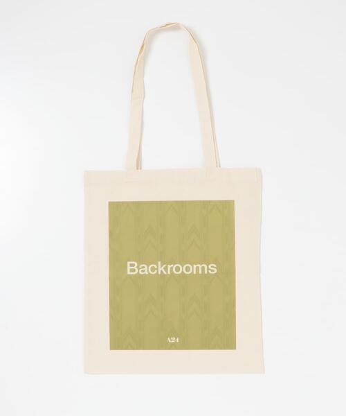URBAN RESEARCH(アーバンリサーチ)の「URBAN RESEARCH×Backrooms×A24 WALLPAPER TOTE BAG(トートバッグ・メンズ・オフホワイト・FREE)」の2枚目の写真