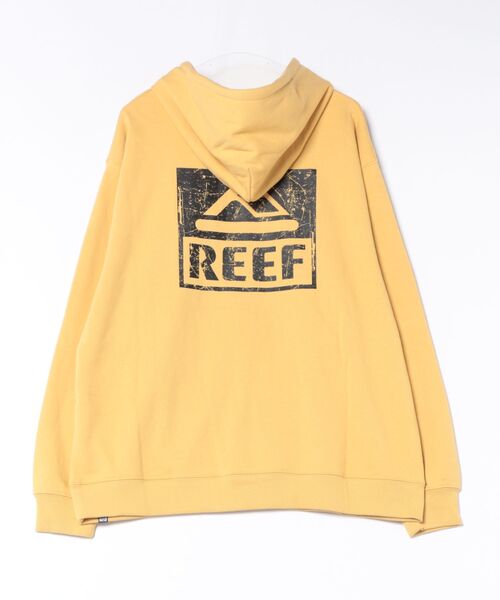 REEF（リーフ）の「REEF/リーフ プルオーバー パーカー EPO264009（パーカー・メンズ・ライトグレー/イエロー/ブラック・M/XL/L）」の4枚目の写真