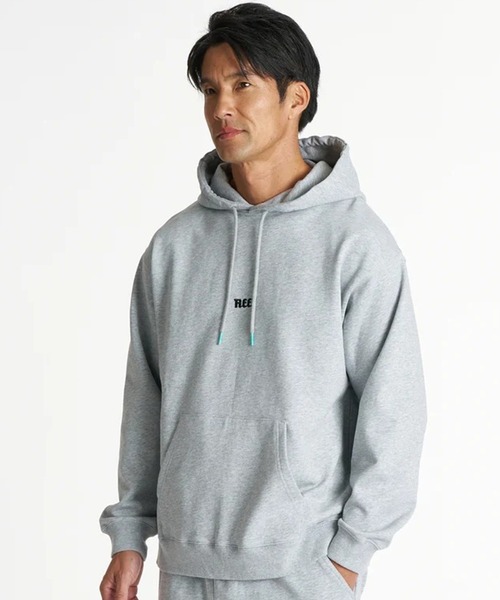 REEF（リーフ）の「REEF/リーフ プルオーバー パーカー EPO264009（パーカー・メンズ・ライトグレー/イエロー/ブラック・M/XL/L）」の2枚目の写真