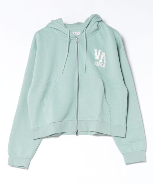 RVCA(ルーカ)の「RVCA ウィメンズ ARCH OE ZIP HD パーカー 【2026年秋冬モデル】(パーカー・レディース・ブラック/ヘザーグレー/ブラック系その他2/ピンク系その他・MEDIUM/SMALL)」の1枚目の写真