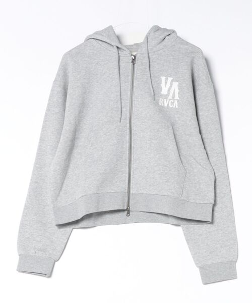 RVCA(ルーカ)の「RVCA ウィメンズ ARCH OE ZIP HD パーカー 【2026年秋冬モデル】(パーカー・レディース・ブラック/ヘザーグレー/ブラック系その他2/ピンク系その他・MEDIUM/SMALL)」の3枚目の写真