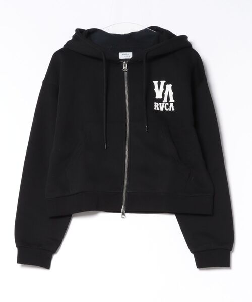 RVCA(ルーカ)の「RVCA ウィメンズ ARCH OE ZIP HD パーカー 【2026年秋冬モデル】(パーカー・レディース・ブラック/ヘザーグレー/ブラック系その他2/ピンク系その他・MEDIUM/SMALL)」の2枚目の写真