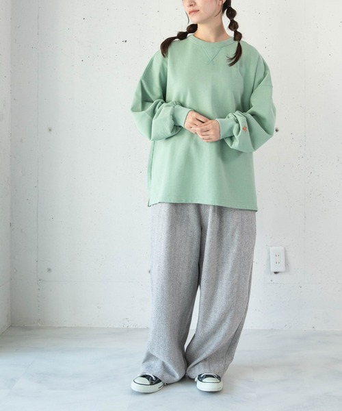 URCH RNA（アーチ アールエヌエー）の「R4505 コックさんが秋冬にはくボラボラパンツ（その他パンツ・レディース・ベージュ/グレー/ライトグレー・FREE）」の2枚目の写真