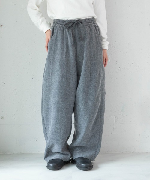 URCH RNA（アーチ アールエヌエー）の「R4505 コックさんが秋冬にはくボラボラパンツ（その他パンツ・レディース・ベージュ/グレー/ライトグレー・FREE）」の6枚目の写真