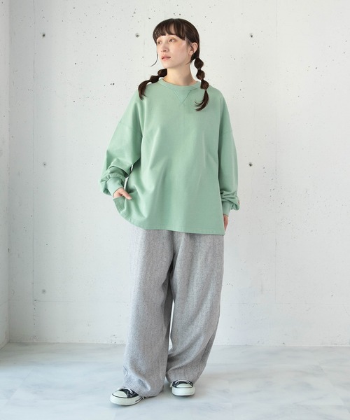 URCH RNA（アーチ アールエヌエー）の「R4505 コックさんが秋冬にはくボラボラパンツ（その他パンツ・レディース・ベージュ/グレー/ライトグレー・FREE）」の9枚目の写真