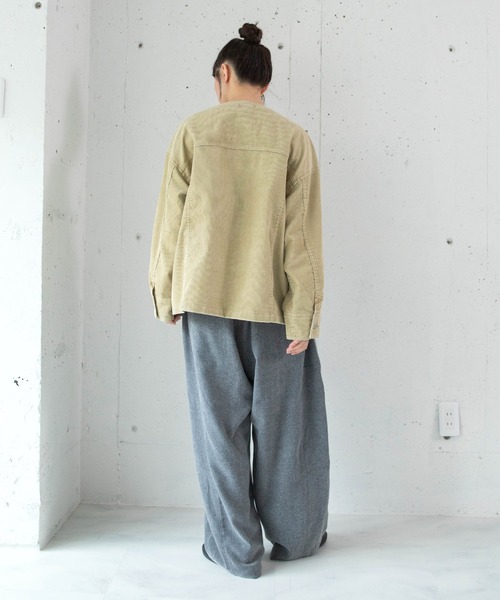 URCH RNA（アーチ アールエヌエー）の「R4505 コックさんが秋冬にはくボラボラパンツ（その他パンツ・レディース・ベージュ/グレー/ライトグレー・FREE）」の13枚目の写真