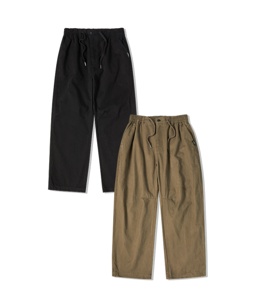 LIFE WORK(ライフワーク)の「L3 ヴィンテージウォッシュダーツワイドパンツ(その他パンツ・レディース・ダークベージュ/チャコールグレー・LARGE/SMALL/MEDIUM)」の6枚目の写真