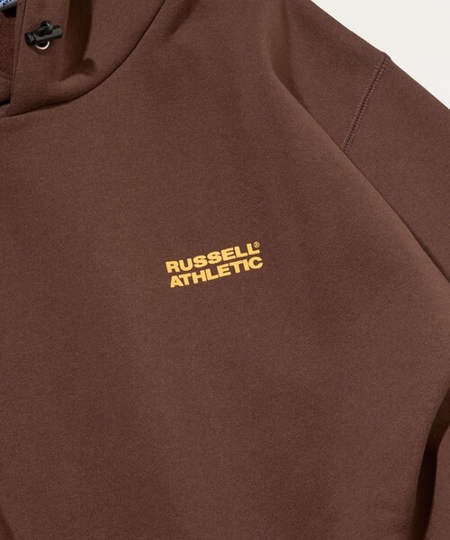 Russell Athletic（ラッセルアスレティック）の「RUSSELL ATHLETIC/ラッセルアスレチック 限定展開 RUSSELL ATHLETIC × FREAK'S STORE / 別注 RS ロゴパーカー（パーカー・メンズ・ブラック/アッシュグレー/ブラウン/ネイビー・MEDIUM/LARGE/SMALL）」の17枚目の写真