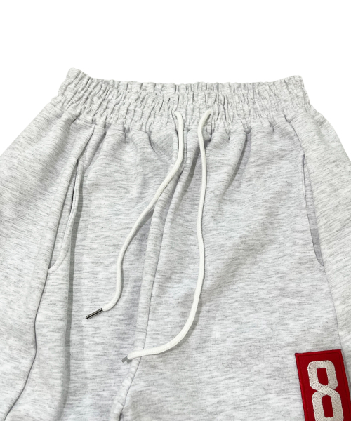 SK8ER ROCK(スケーターロック)の「8 Flag カーブスウェットパンツ(ホワイトメランジ)(スウェットパンツ・メンズ・その他・MEDIUM/LARGE)」の3枚目の写真
