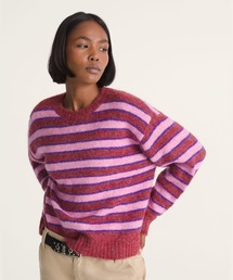ウィメンズ ROLLINS ストライプセーター / Rollins Stripe Sweater Poppy Elm VN000U4AHCT1