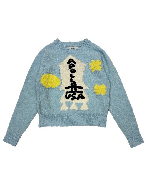 DAIRIKU(ダイリク)の「DAIRIKU / ダイリク "Danny" Pilling Knit(ニット/セーター・メンズ・ブルー系その他/ブラック・MEDIUM/LARGE)」の1枚目の写真