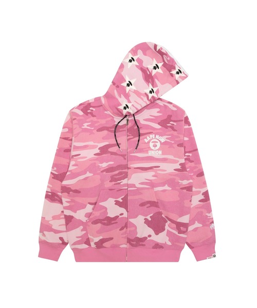 AAPE BASIC ZIP UP HOODIE(WOODLAND CAMO) | AAPE.JP