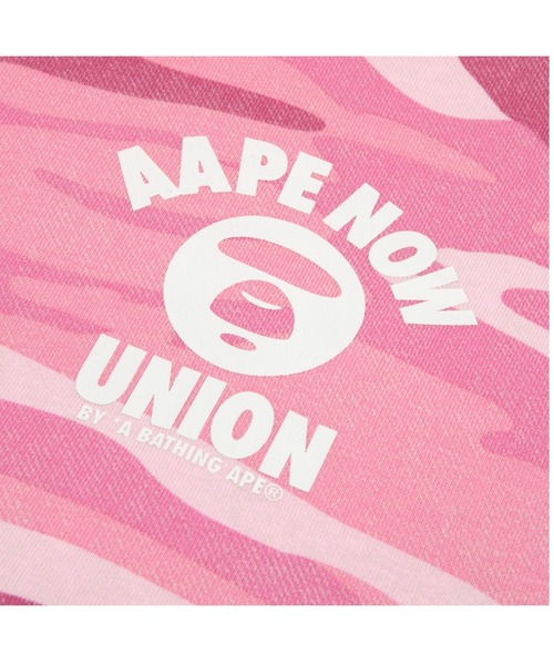 AAPE BY A BATHING APE（エーエイプバイアベイシングエイプ）の「AAPE BASIC ZIP UP HOODIE(WOODLAND CAMO)（パーカー・メンズ・グリーン系その他3/ピンク系その他・SMALL/LARGE/X-LARGE/X-SMALL/MEDIUM）」の8枚目の写真