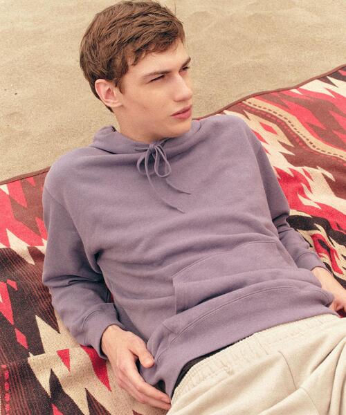MANASTASH(マナスタッシュ)の「HEMP@by manastash/HEMP DAYS SWEAT HOODIE/ヘンプ デイズ スウェットフーディー(パーカー・メンズ・チャコールグレー/モカ/イエロー/グレー系その他3/ネイビー・L/XL/M)」の12枚目の写真