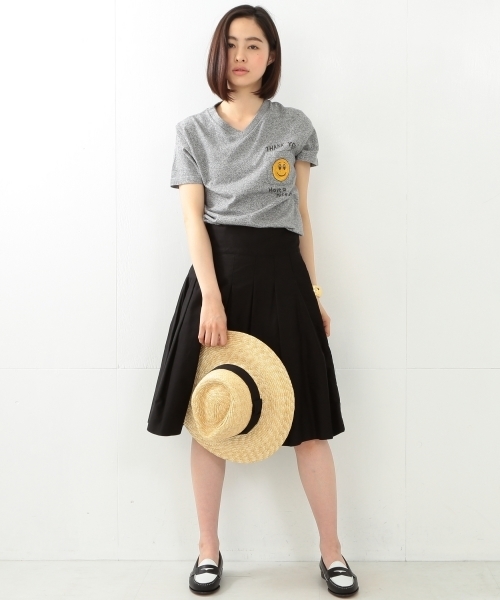 SCREEN STARS（スクリーンスターズ）の「SCREEN STARS×BEAMS BOY / ポケット スマイル Vネック（Tシャツ/カットソー・レディース・ホワイト/グレー/ネイビー・ONE SIZE）」の9枚目の写真