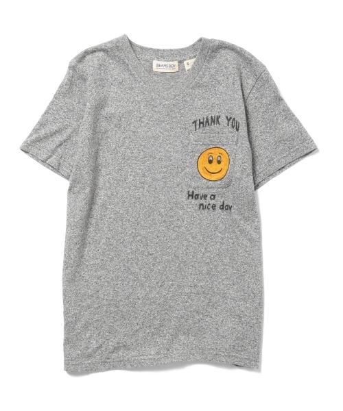 SCREEN STARS（スクリーンスターズ）の「SCREEN STARS×BEAMS BOY / ポケット スマイル Vネック（Tシャツ/カットソー・レディース・ホワイト/グレー/ネイビー・ONE SIZE）」の20枚目の写真