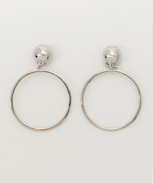 MOUSSY | CIRCLE EARRING(ピアス（両耳用）)