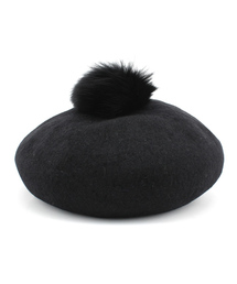 BEAUTY&YOUTH UNITED ARROWS | BF FELT FUR POMPOM BLT(キャスケット)