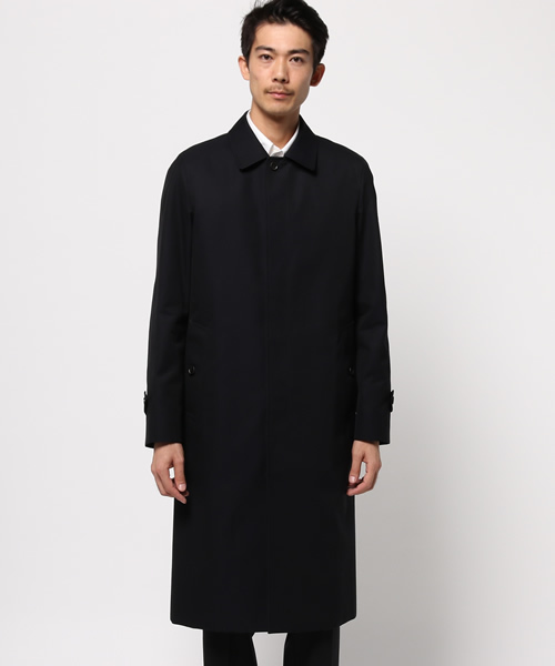 100年コート（ヒャクネンコート）の「＜100年コート＞バルマカーンロングコート（ステンカラーコート・メンズ・ベージュ/ネイビー/ブラック・LL/M/L）」の6枚目の写真