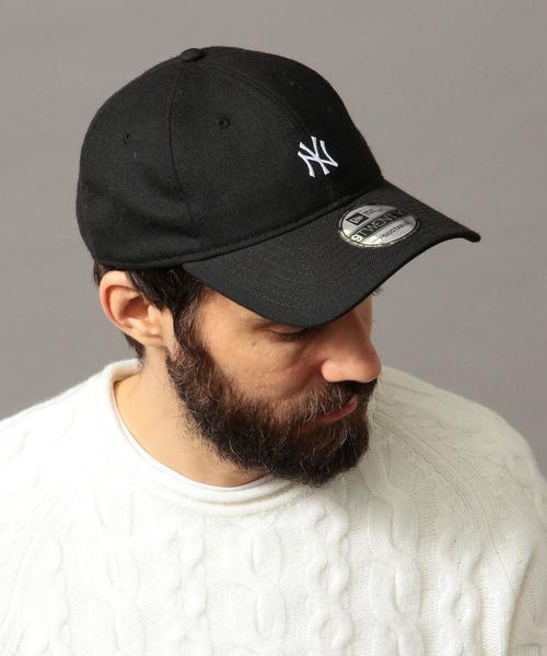 NEW ERA(ニューエラ)の「【別注】 <NEW ERA> SMALL LOGO CAP/キャップ ◆(キャップ・メンズ・ブラック/ダークグリーン/ネイビー・ONE SIZE)」の6枚目の写真